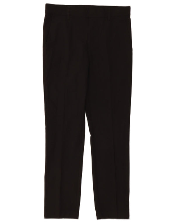 Marks & Spencer pantaloni chino drepti pentru băieți 12-13 ani W30 L27 negru