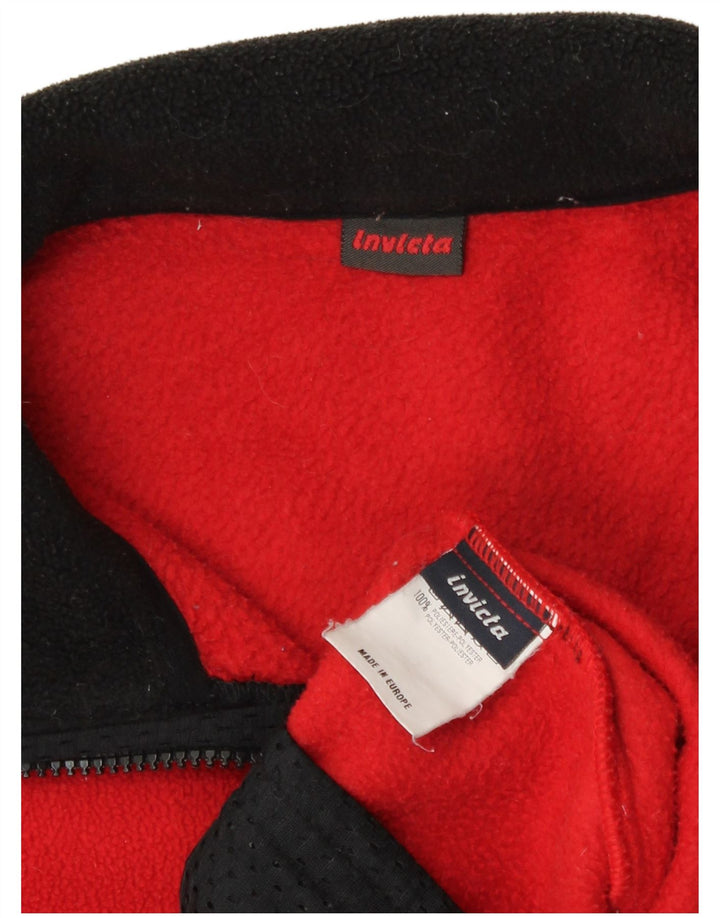 Jachetă polară pentru bărbați Invicta UK 42 XL poliester roșu