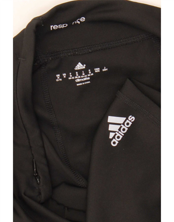 Leggings Adidas Climalite Capri pentru femei UK 12/14 Poliester mediu negru