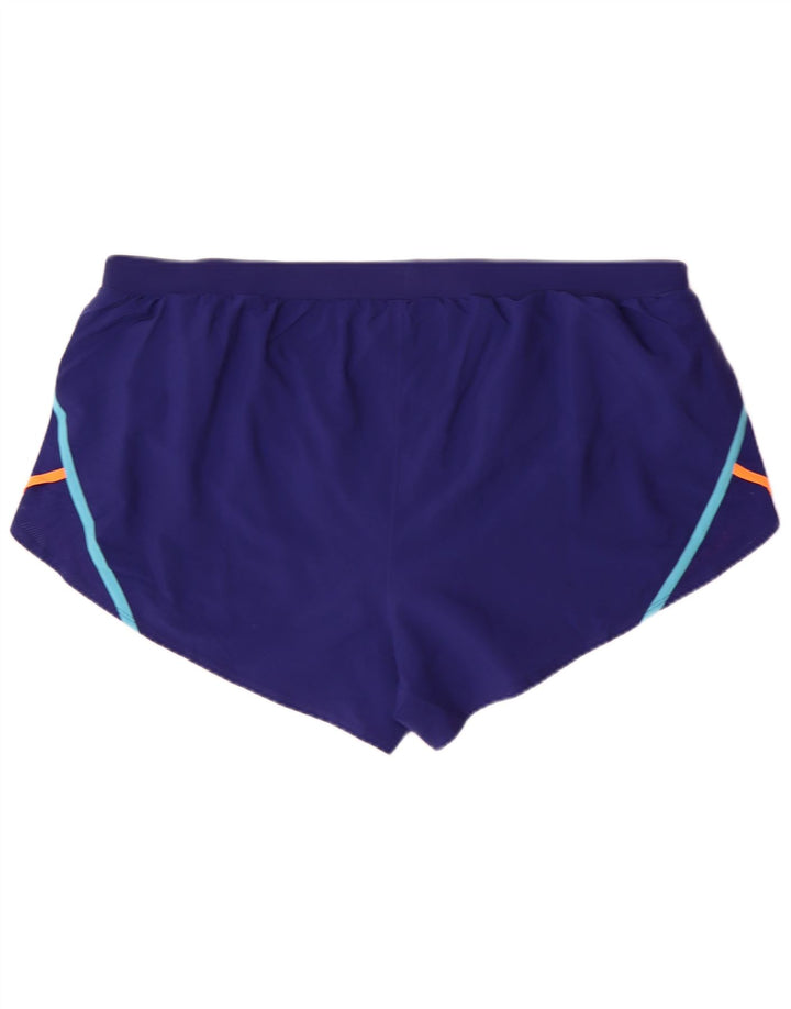 Pantaloni scurti sport pentru femei UNDER ARMOUR Heat Gear UK 22 3XL Poliester bleumarin