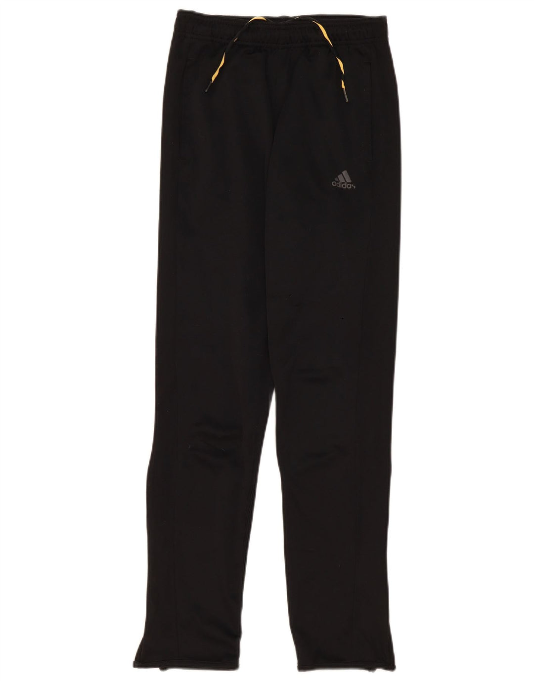 Pantaloni de trening Adidas Climalite pentru baieti 13-14 ani poliester negru