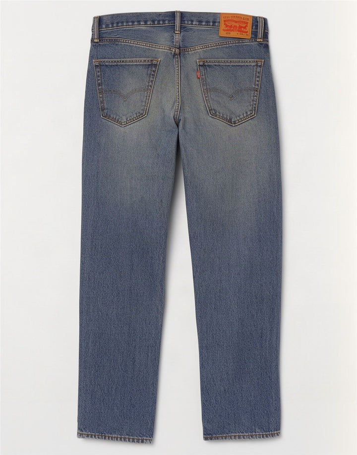 Blugi drepti pentru bărbați Levi's 505 W34 L30 Bumbac albastru