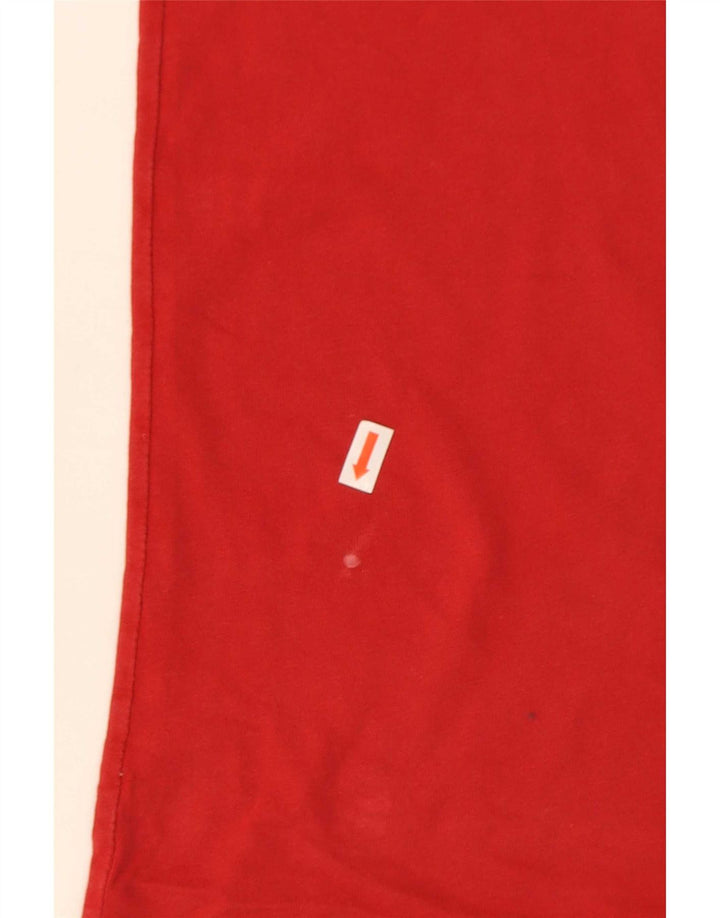 Tricou grafic Vans Classic Fit Top Bumbac Roșu Mediu