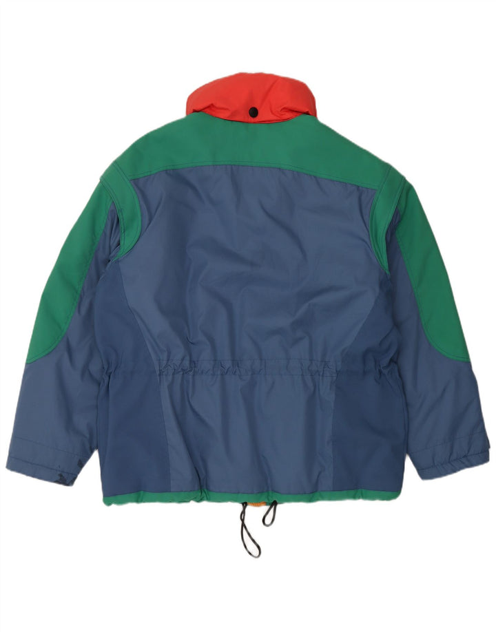 Jachetă de schi pentru bărbați DIADORA UK 40, mare, albastru, poliester color bloc