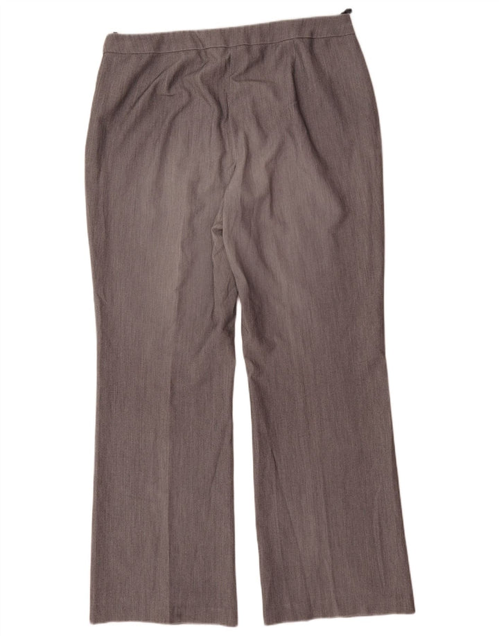 Pantaloni de costum bootcut pentru femei Marks & Spencer UK 16 Large W32 L32 Gri