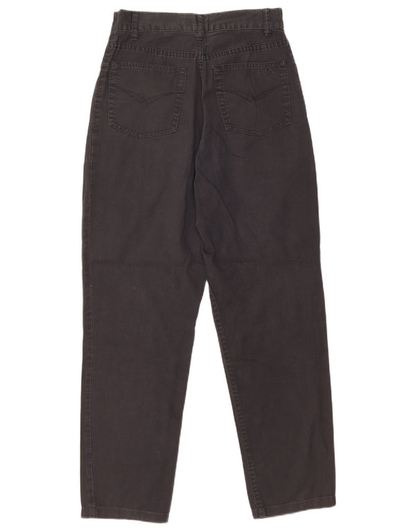Blugi conici pentru femei cu talie înaltă Fila IT 42 Medium W26 L26 Bumbac negru