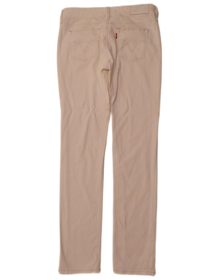 Blugi Levi's 571 Slim pentru bărbați W30 L33 alb