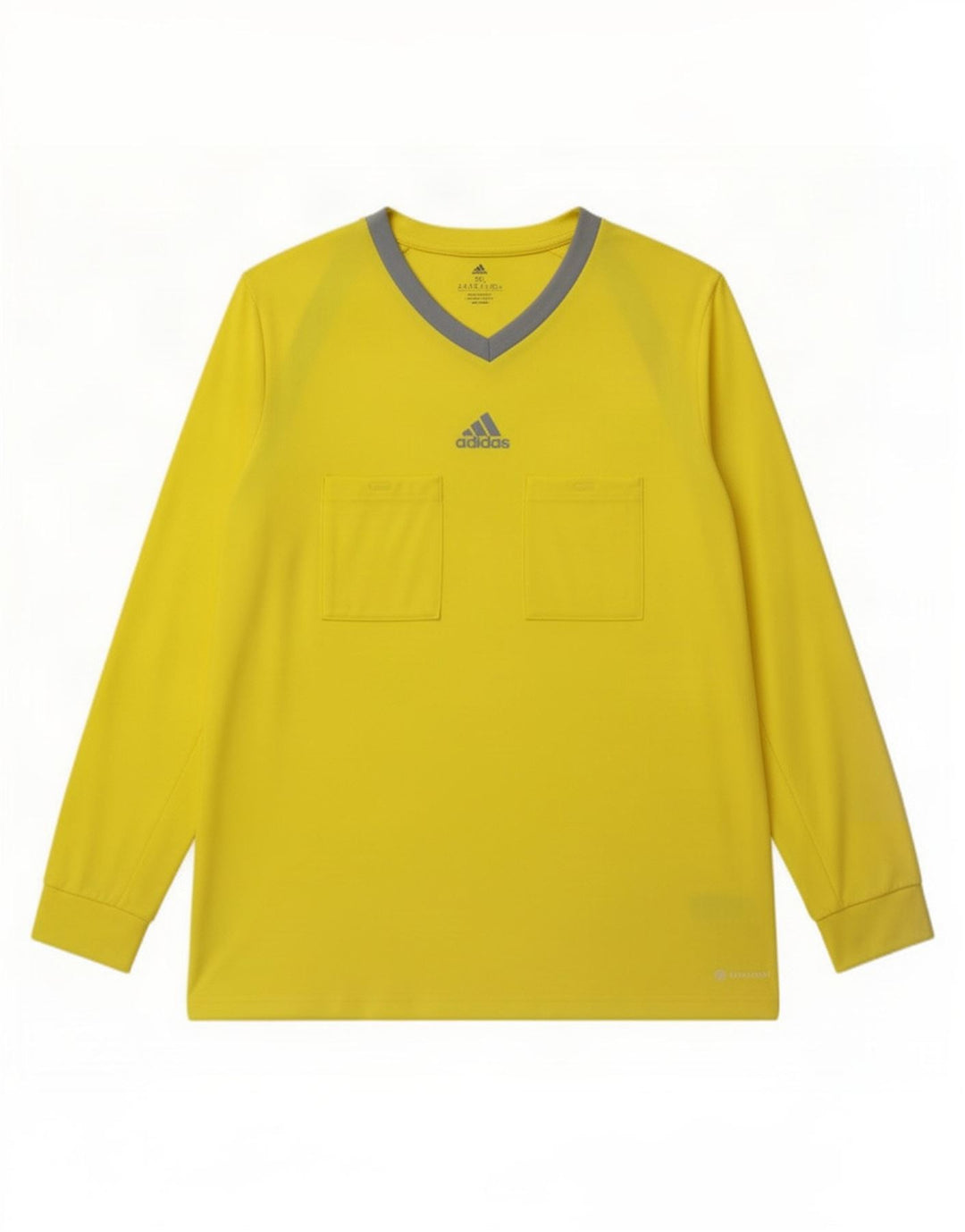 Top pentru bărbați Adidas cu mânecă lungă, 3XL, galben, poliester