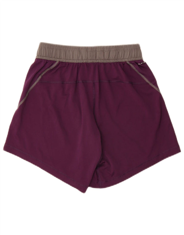 Pantaloni scurți sport REEBOK pentru băieți 7-8 ani XS violet poliester color bloc