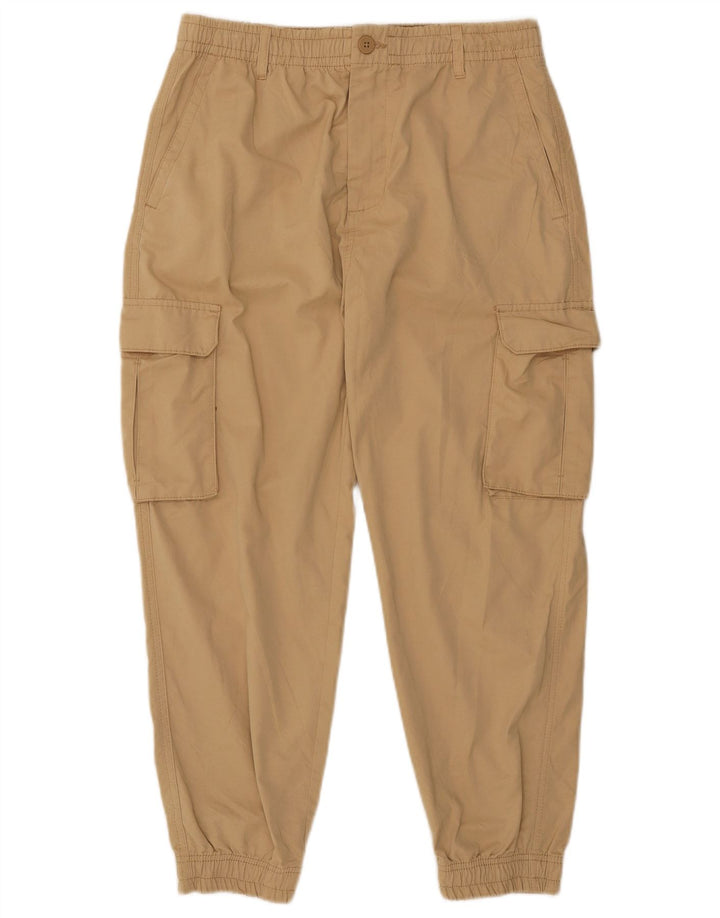 Pantaloni de jogging pentru bărbați Zara Pantaloni cargo medii L31 L25 Bej