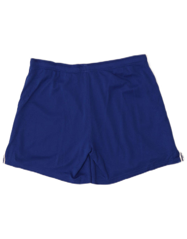 Pantaloni scurți sport Under Armour Heat Gear pentru bărbați, poliester albastru mediu