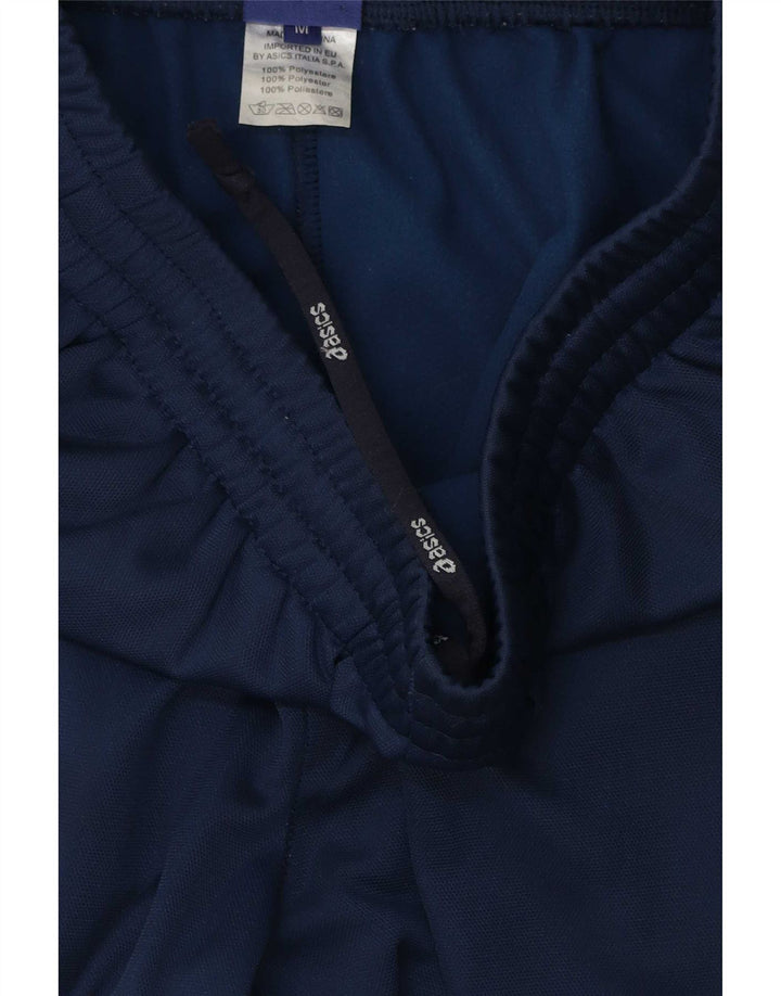 Pantaloni de trening obișnuiți pentru bărbați Asics, poliester mediu albastru bleumarin