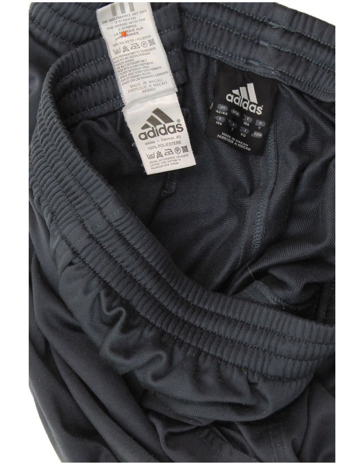 Pantaloni de trening ADIDAS pentru bărbați Marea Britanie 42/44 Poliester mare bleumarin