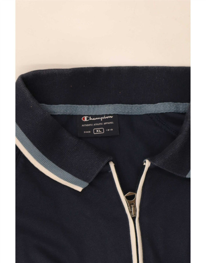 Tricou polo pentru bărbați Champion XL Bleumarin