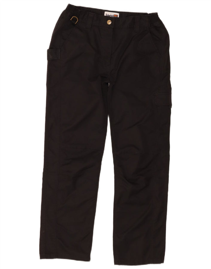 Pantaloni cargo drepti pentru bărbați Timberland L36 L28 Poliester negru