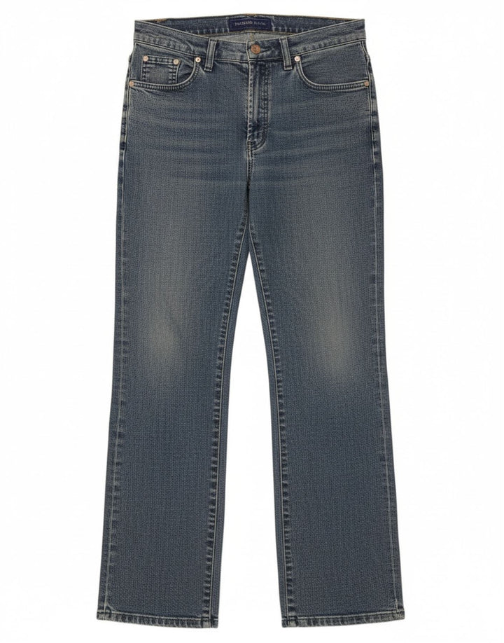 Blugi drepti pentru femei Trussardi W29 L30 Bumbac albastru