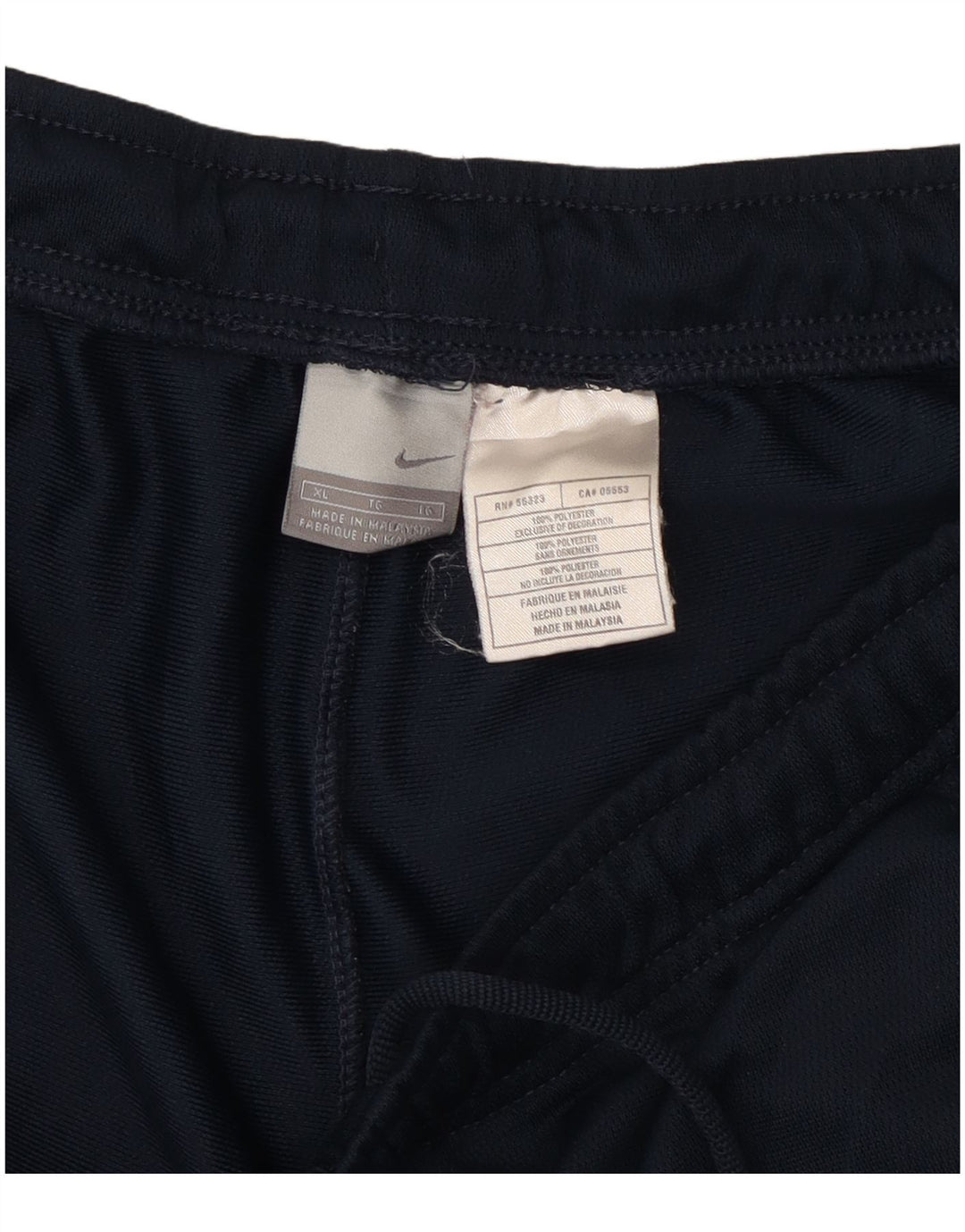 Pantaloni de trening pentru bărbați NIKE XL, poliester bleumarin