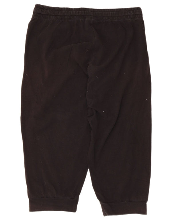 Pantaloni de trening Capri pentru femei Champion Pantaloni de jogging UK 14 Large Black