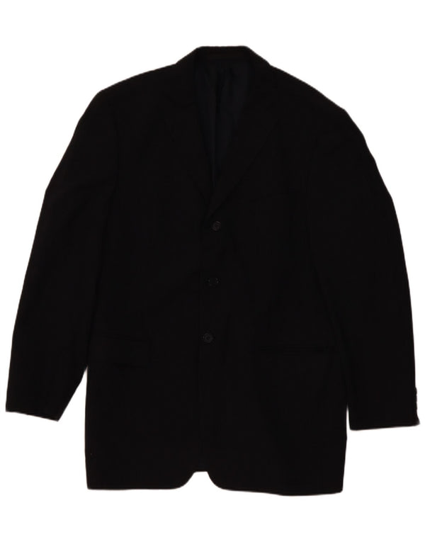 Marks & Spencer Blazer Jacket pentru bărbați UK 42 mare, bleumarin, cu dungi clasice
