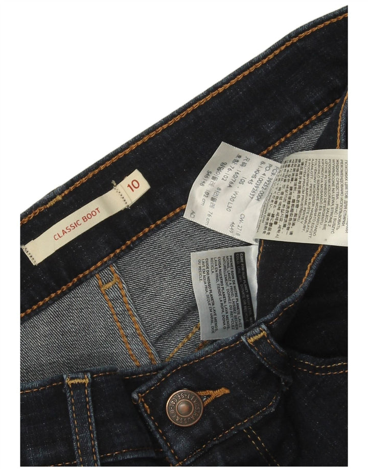 LEVI'S Blugi Classic Bootcut pentru femei US 10 Large W30 L30 Bumbac bleumarin