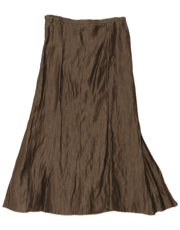 Fusta maxi pentru femei cu talie inalta Gerry Weber UK 10 Small W30 Khaki
