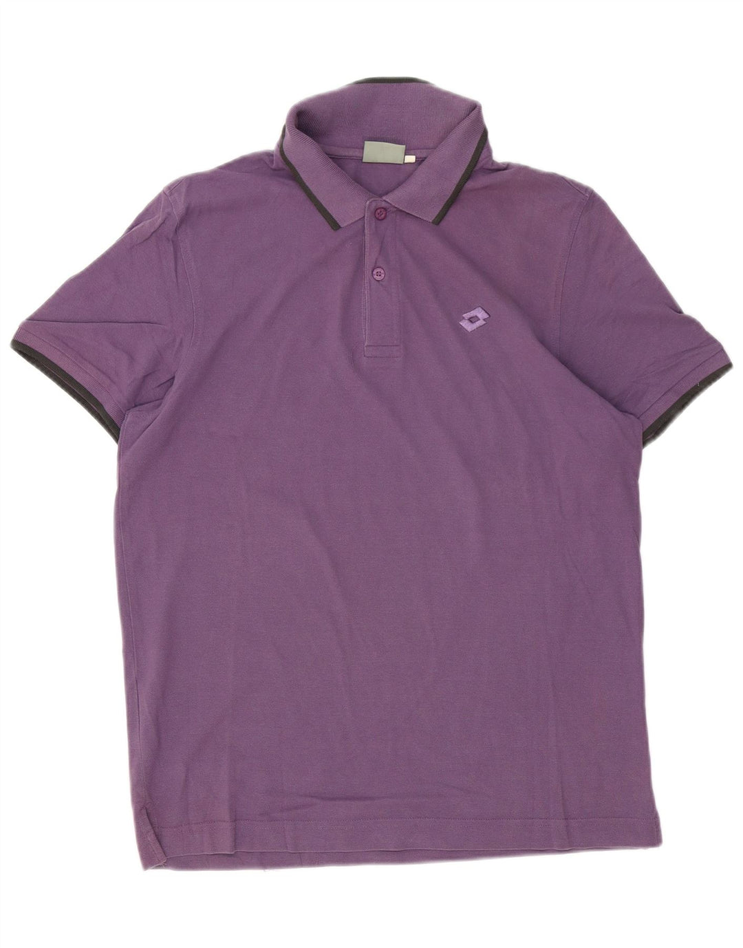 Tricou polo pentru bărbați Lotto Mov mediu