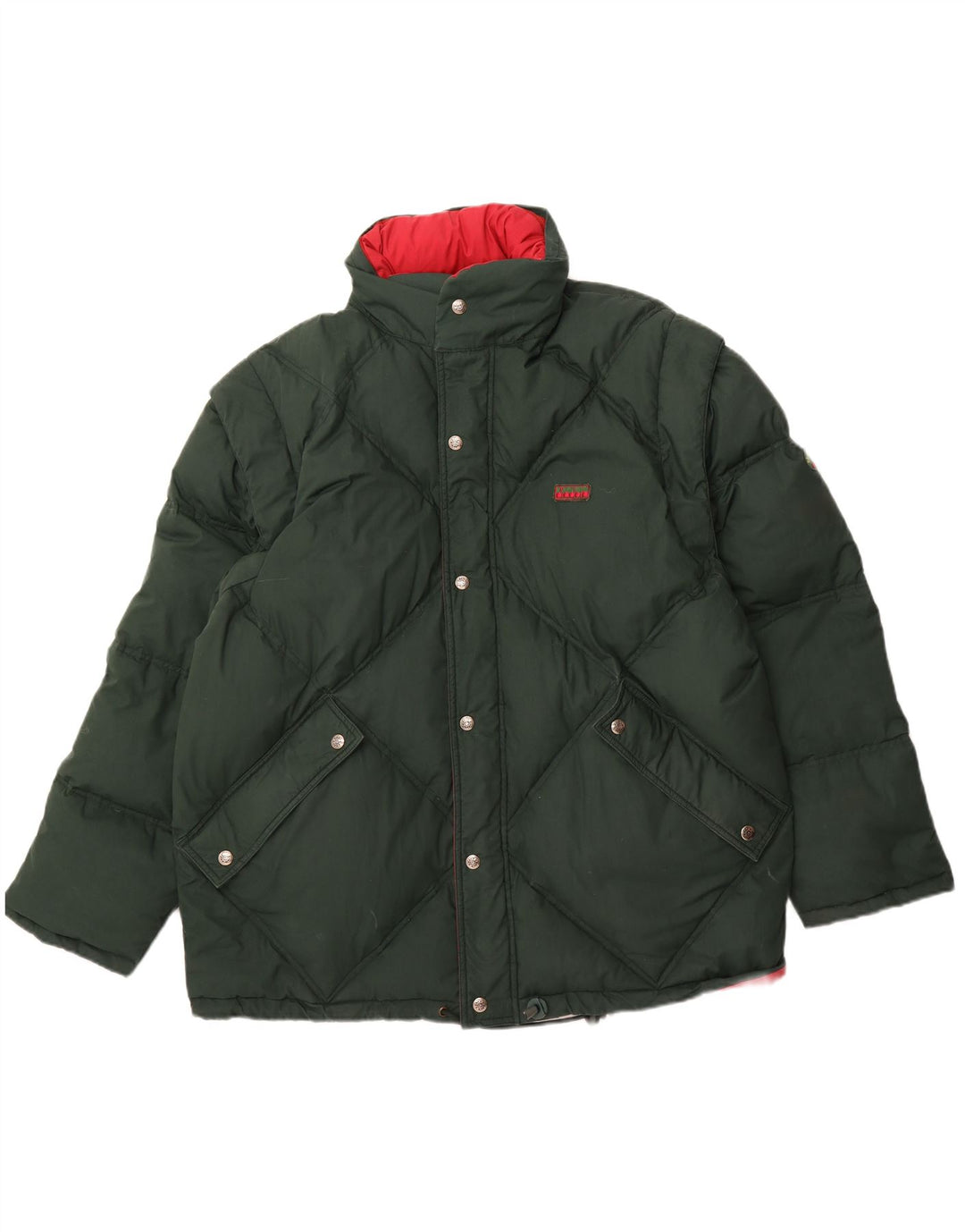Jachetă căptușită reversibilă DIADORA pentru femei, mare, roșu, 16 UK