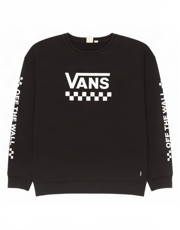 Vans Mens Graphic Sweatshirt Jumper Large Black