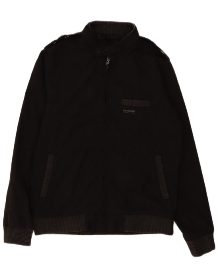 Jachetă militară QUIKSILVER pentru bărbați UK 36 Poliester gri mic