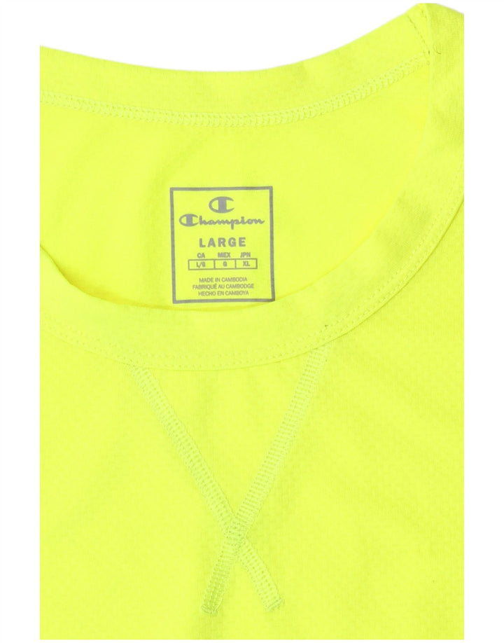 Tricou pentru bărbați Champion Top mare galben