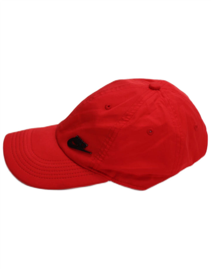 NIKE Mens Graphic Baseball Cap One Size Red Polyester Sports