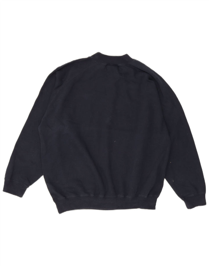 Pulover cu grafic pentru femei Puma UK 16, mare, bleumarin