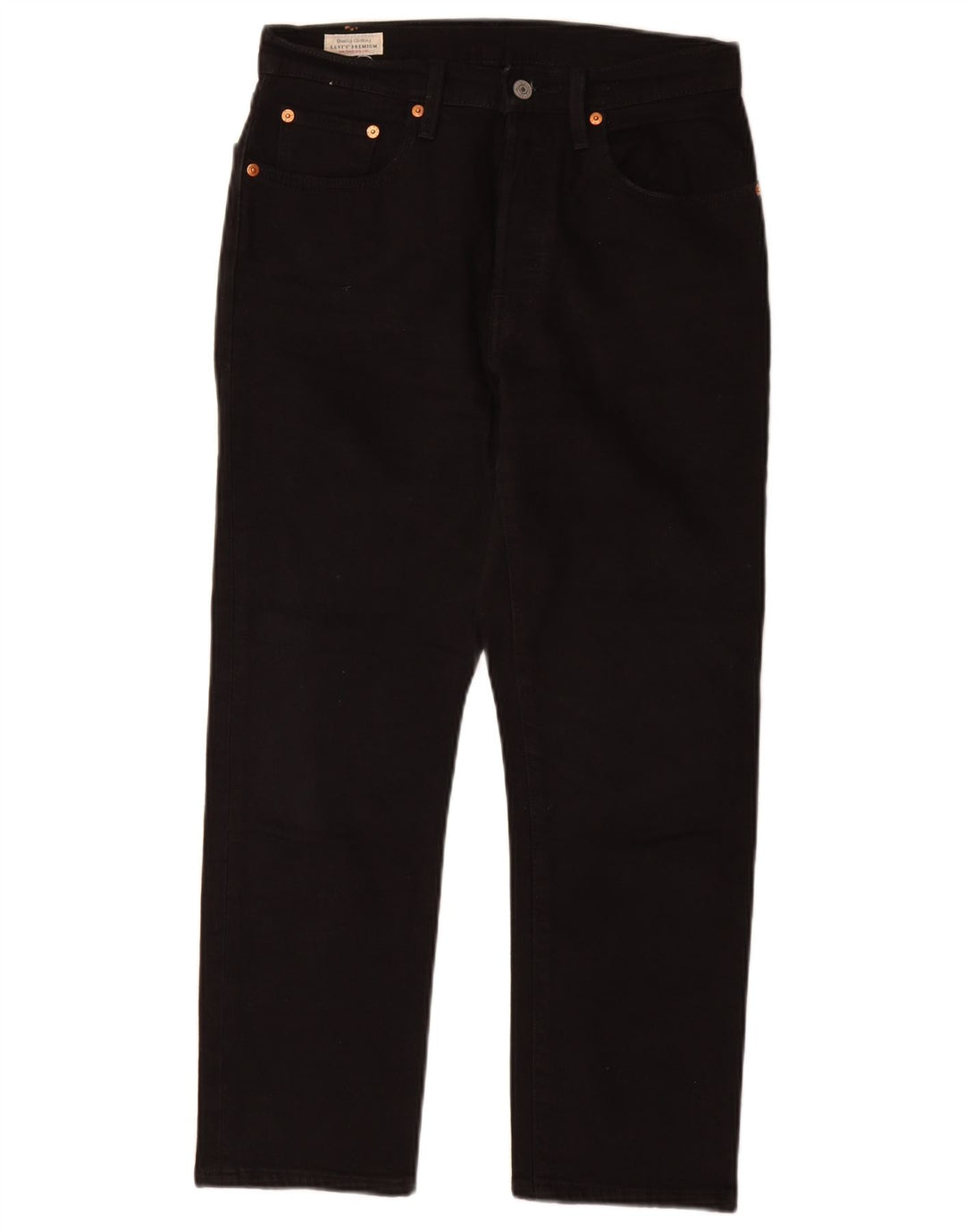 Blugi drepti 501 pentru femei Levi's W27 L26 bumbac negru