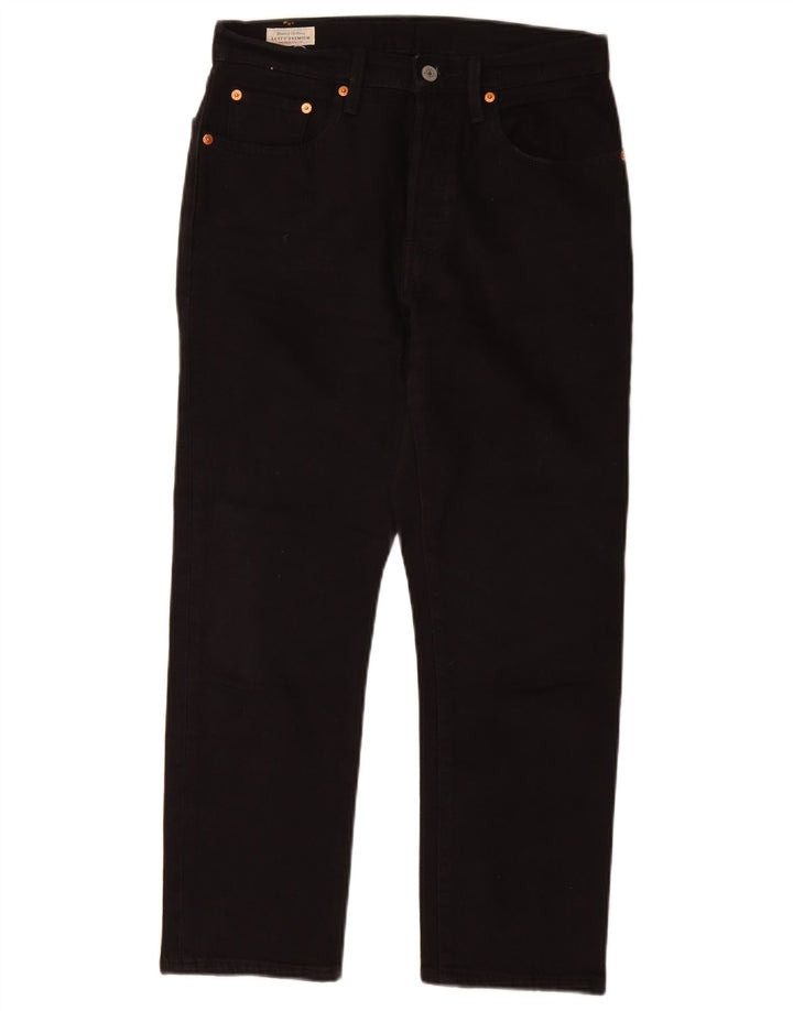 Blugi drepti 501 pentru femei Levi's W27 L26 bumbac negru