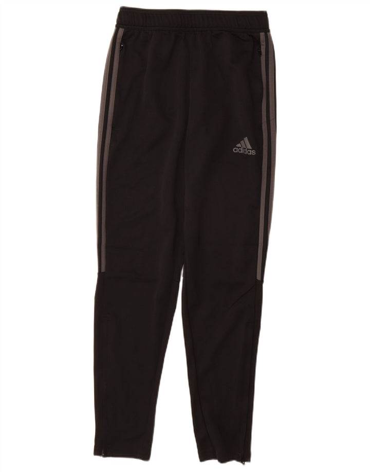 Pantaloni de trening Aeroready ADIDAS pentru bărbați, poliester negru mic