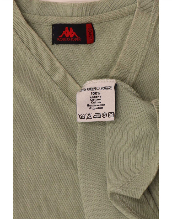 Tricou Bărbați Kappa Top Mare Bumbac Verde