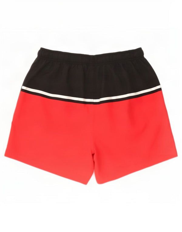 Umbro Womens Sport Shorts XL Red Colourblock Polyester