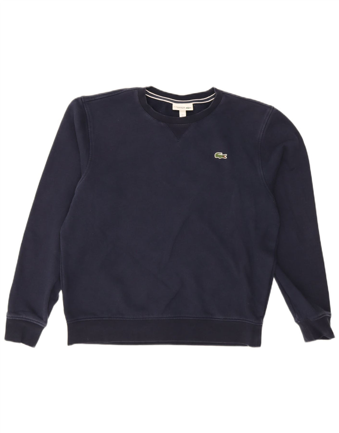 Pulover pentru bărbați Lacoste Pulover Mărimea 5 Mare Bumbac bleumarin