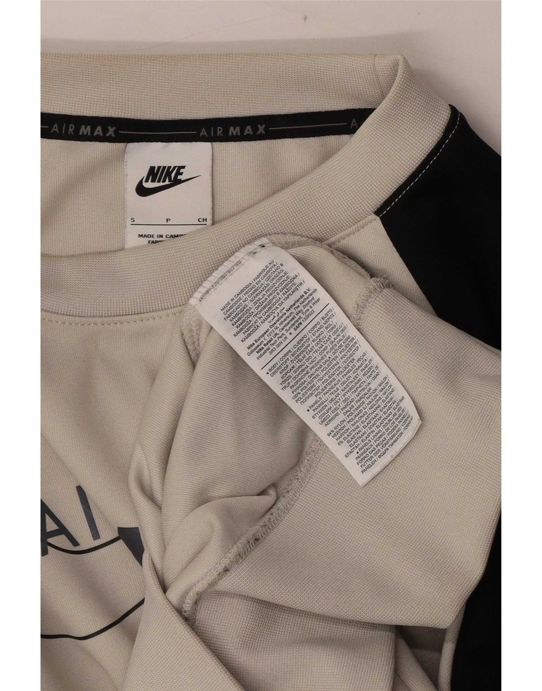 Hanorac grafic pentru bărbați Nike Pulover mic, gri, poliester color bloc