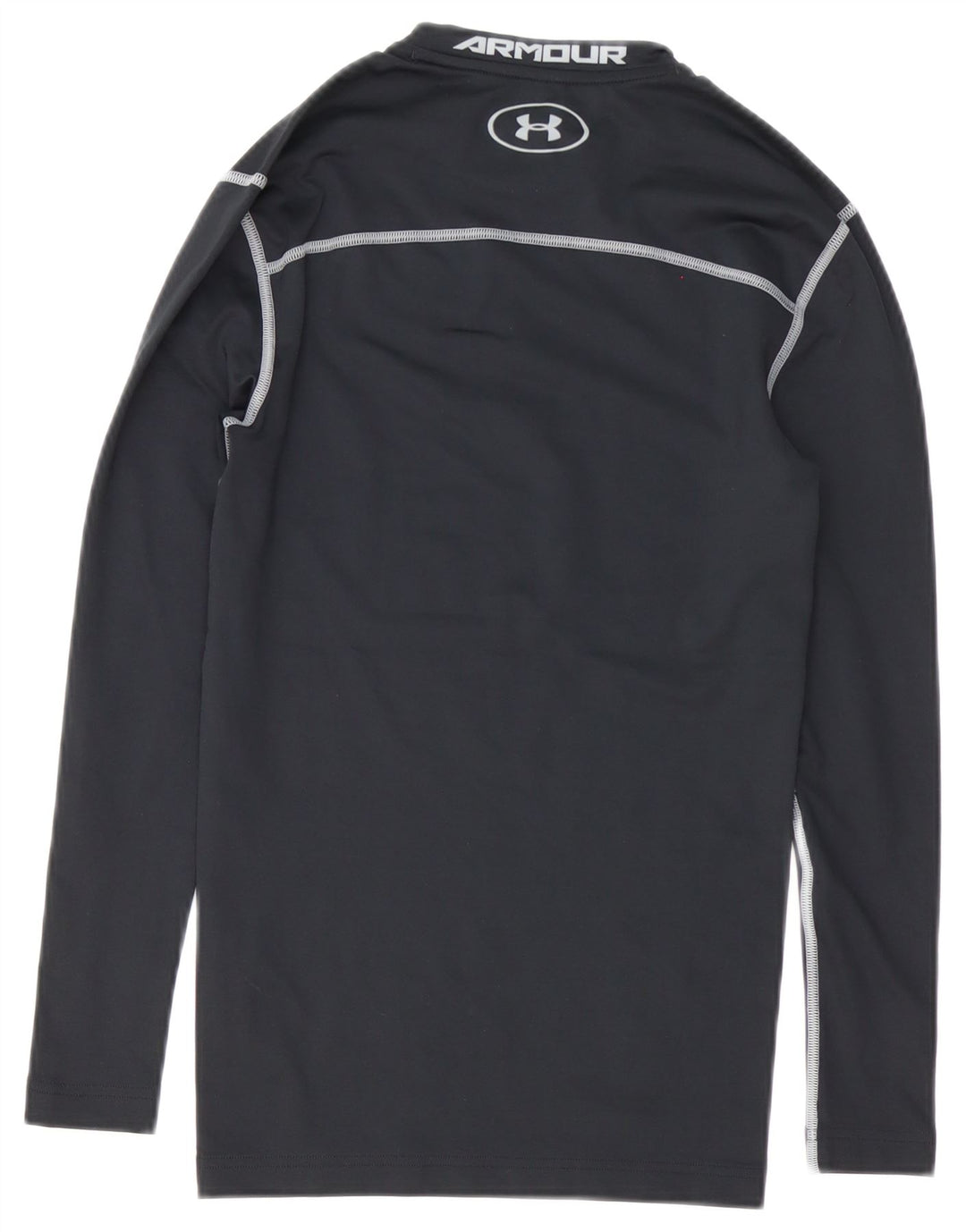 Under Armour Cold Gear Graphic Top cu mânecă lungă pentru bărbați, poliester negru mic