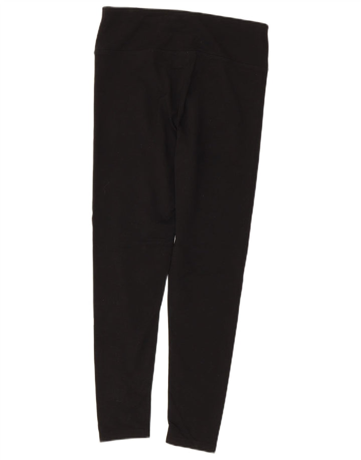 Leggings crop grafic pentru femei Dkny UK 12 Medium Black