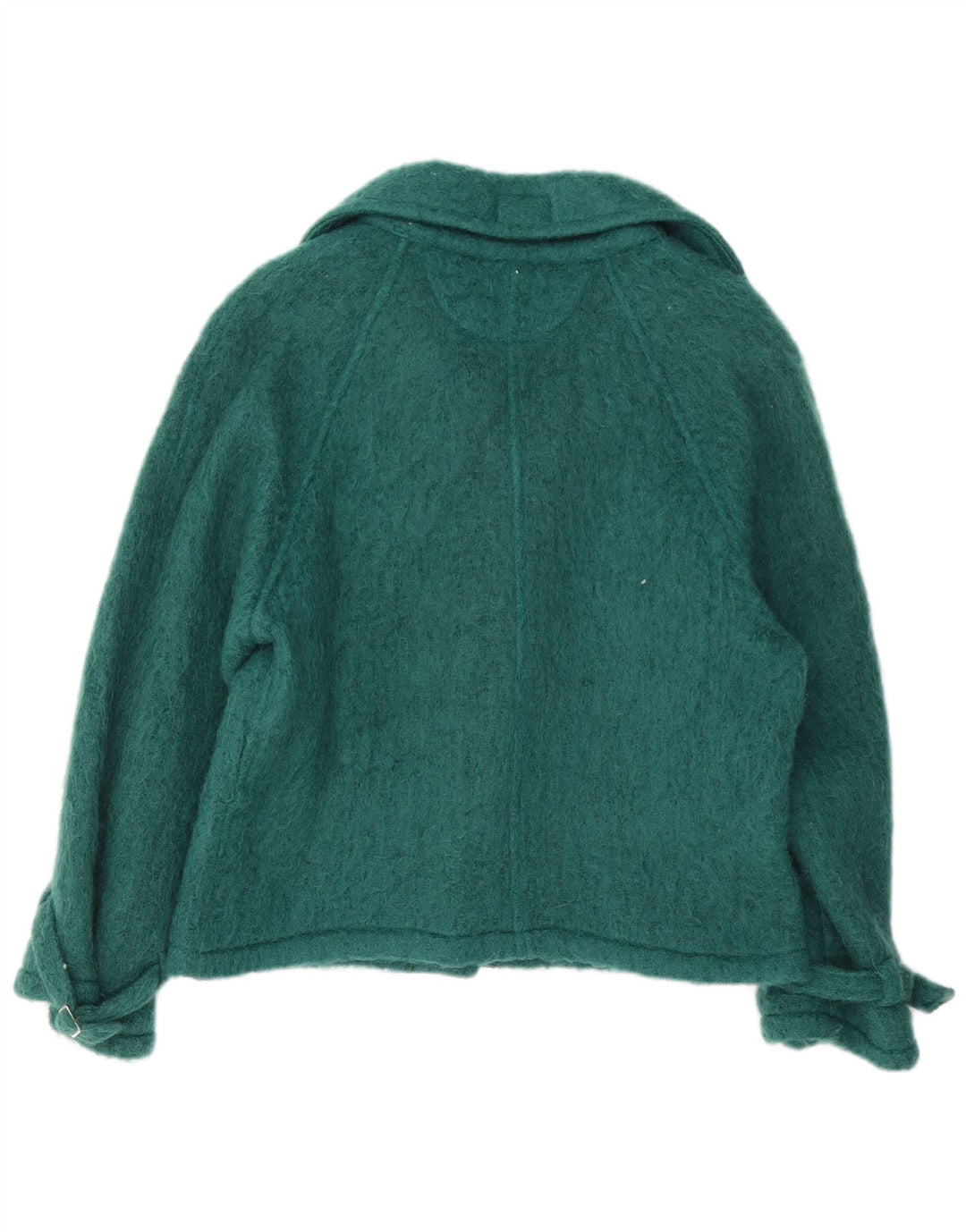 Jachetă Vintage pentru femei UK 14 Medium Green Wool Classic