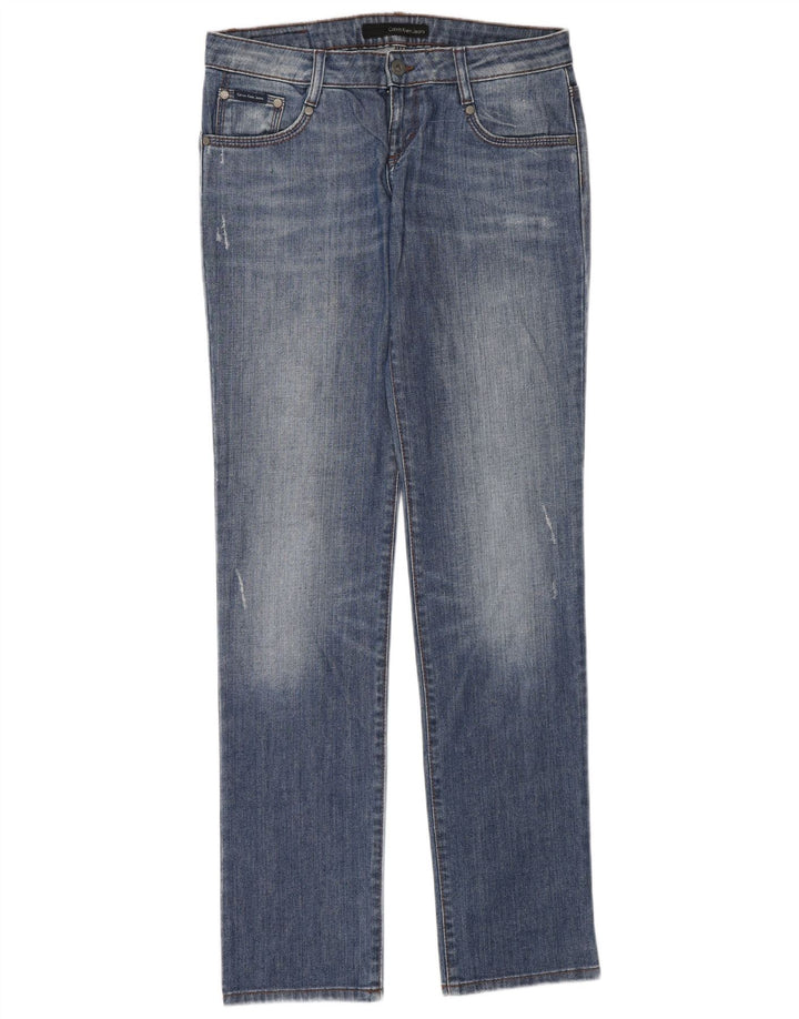 Blugi slim pentru femei Calvin Klein W29 L33 Bumbac albastru