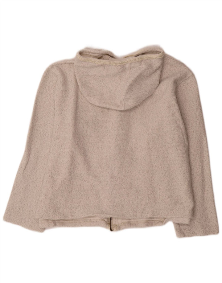 MOUNTAIN WAREHOUSE Pulover cu capota cu fermoar pentru femei Marea Britanie 20 2XL Alb Flecked