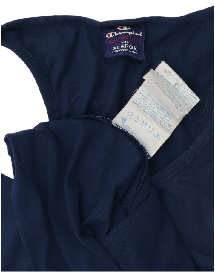 Vestă pentru bărbați Champion, XL, bumbac, albastru