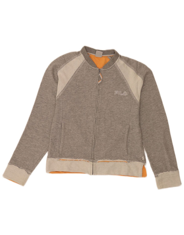 Jachetă de trening Fila pentru femei IT 44 Medium Gri Colorblock Sports