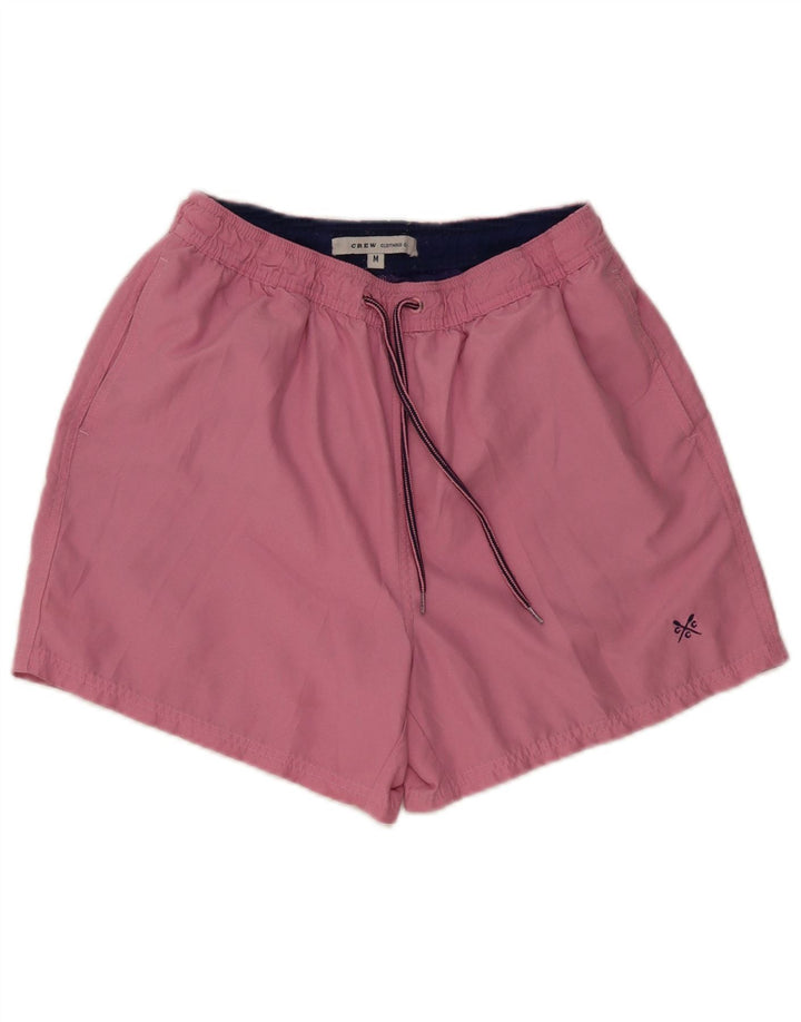 Crew Clothing Pantaloni scurți de înot pentru bărbați Poliester roz mediu