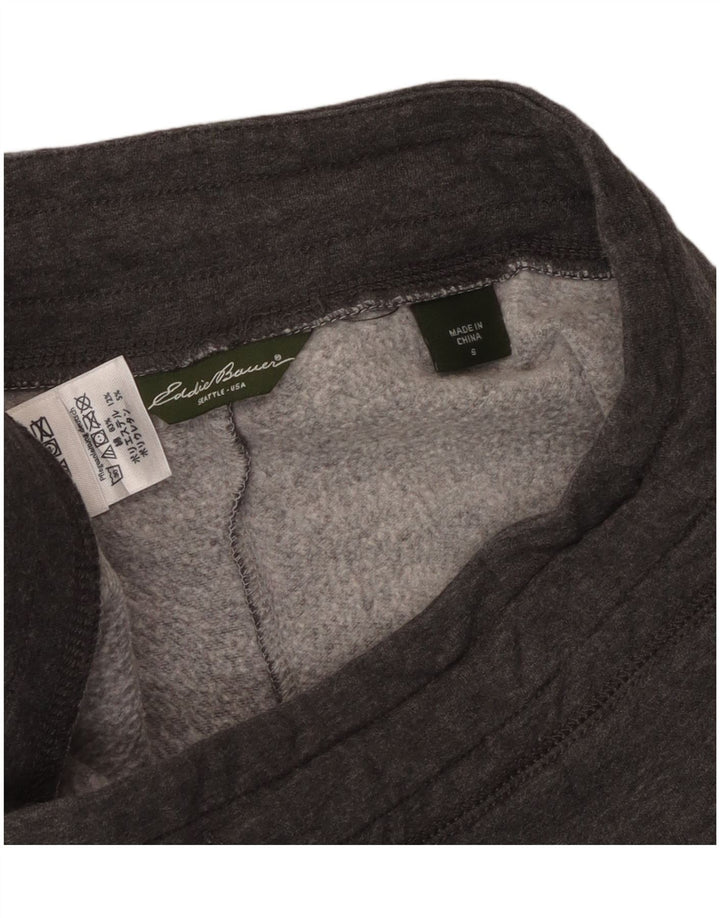EDDIE BAUER Pantaloni de trening pentru femei UK 10 Bumbac gri mic