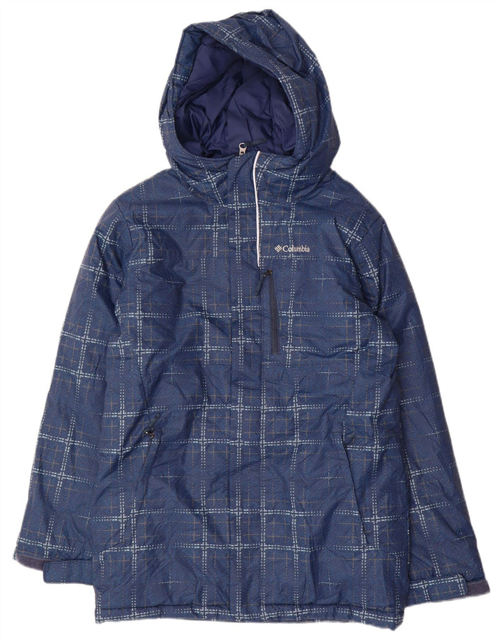Jachetă Windbreaker pentru băieți Columbia 14-15 ani, mare, albastru, poliester