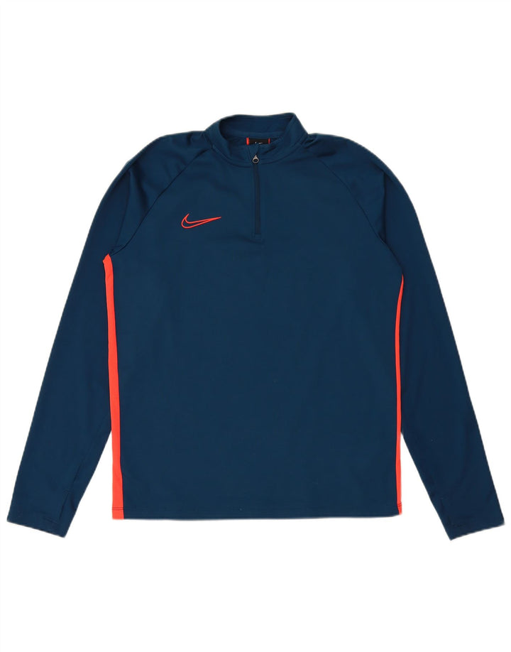 Trening NIKE Pulover pentru băieți Top 15-16 ani XL Bleumarin Poliester